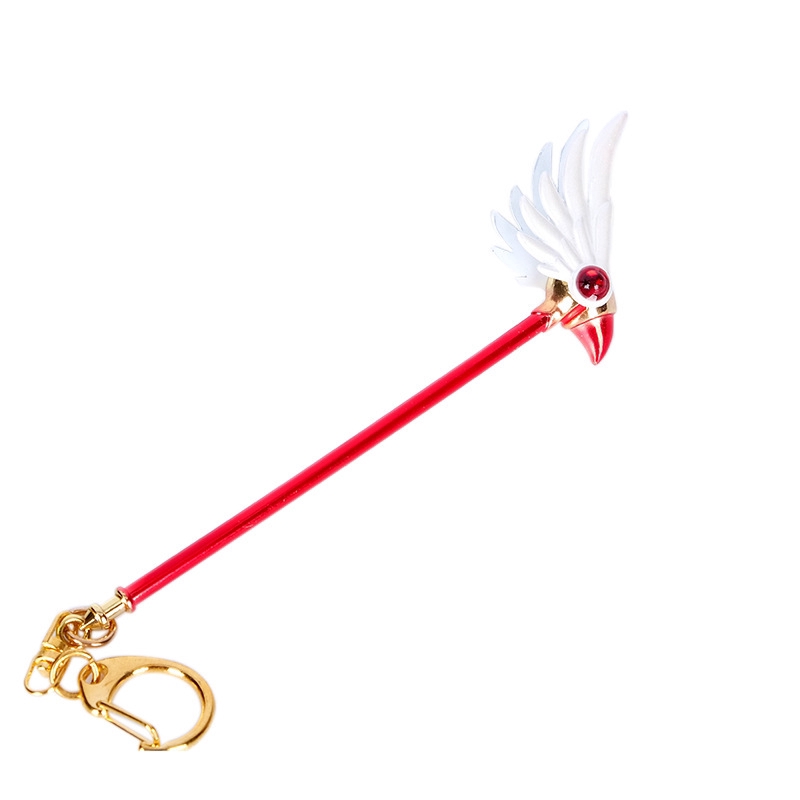 Đồ chơi cây gậy ma thuật Sakura có móc chìa khóa tiện dụng chất lượng cao