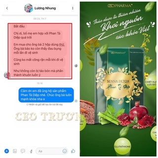 Phan tả diệp Senna detox ❤️Thải độc ruột