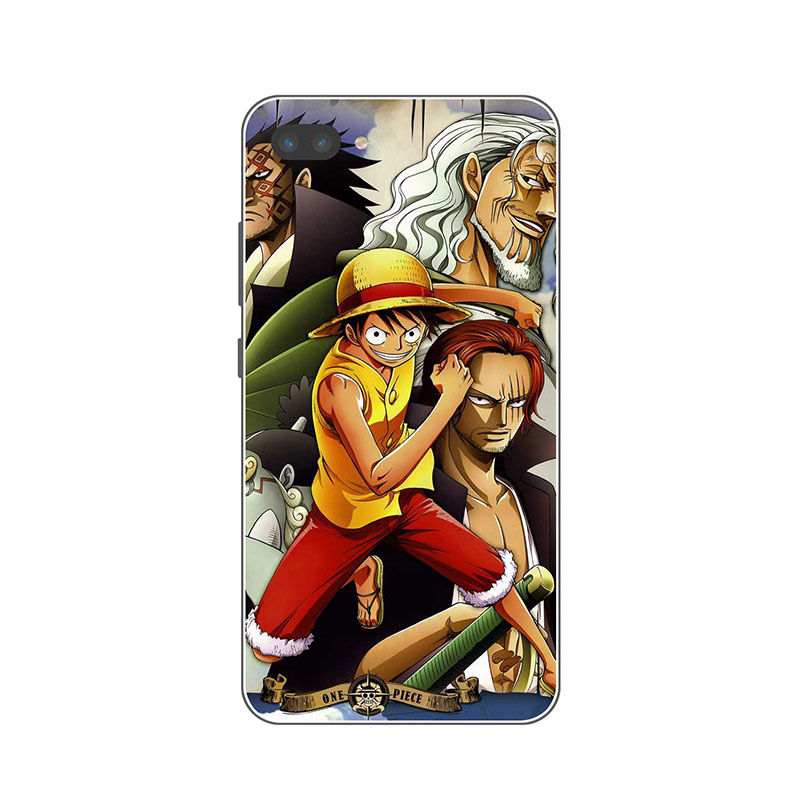 Ốp điện thoại mềm thời trang hình hoạt hình Luffy Roronoa Zoro One Piece cho ASUS ZenFone 4 Max ZC554KL 5 5"
