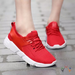 Giày Sneaker Đỏ thời trang nữ màu đỏ