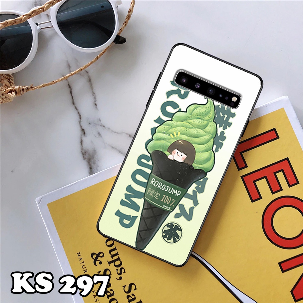 Ốp lưng Samsung S10 - S10 Plus - S10 5G - S10 Lite - S10e - Ốp Samsung in hình Ngân hà &amp; Roro Jumb - Lưng nhám viền TPU