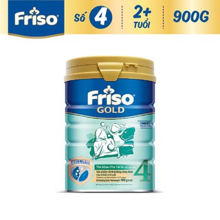 [Tặng vali kéo] Combo 3 Lon Sữa bột FRISO GOLD 4 900G/lon