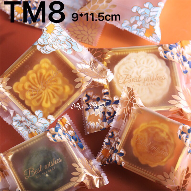 100 Túi đựng bánh trung thu size - 50g