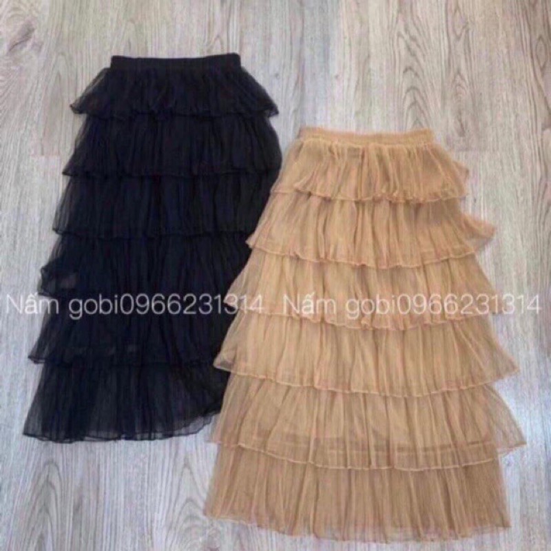 Chân váy lưới tầng QC hàng loại 1 | BigBuy360 - bigbuy360.vn