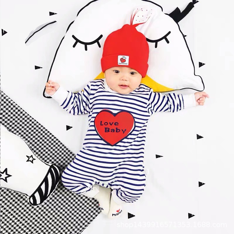 Body cotton dài tay Áo liền quần cho bé trai bé gái Hàng Quảng châu xuất Nhật SL10