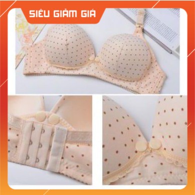 Áo ngực bầu và cho bé bú CÀI CÚC NGANG - hàng đẹp - chống chảy xệ ngực