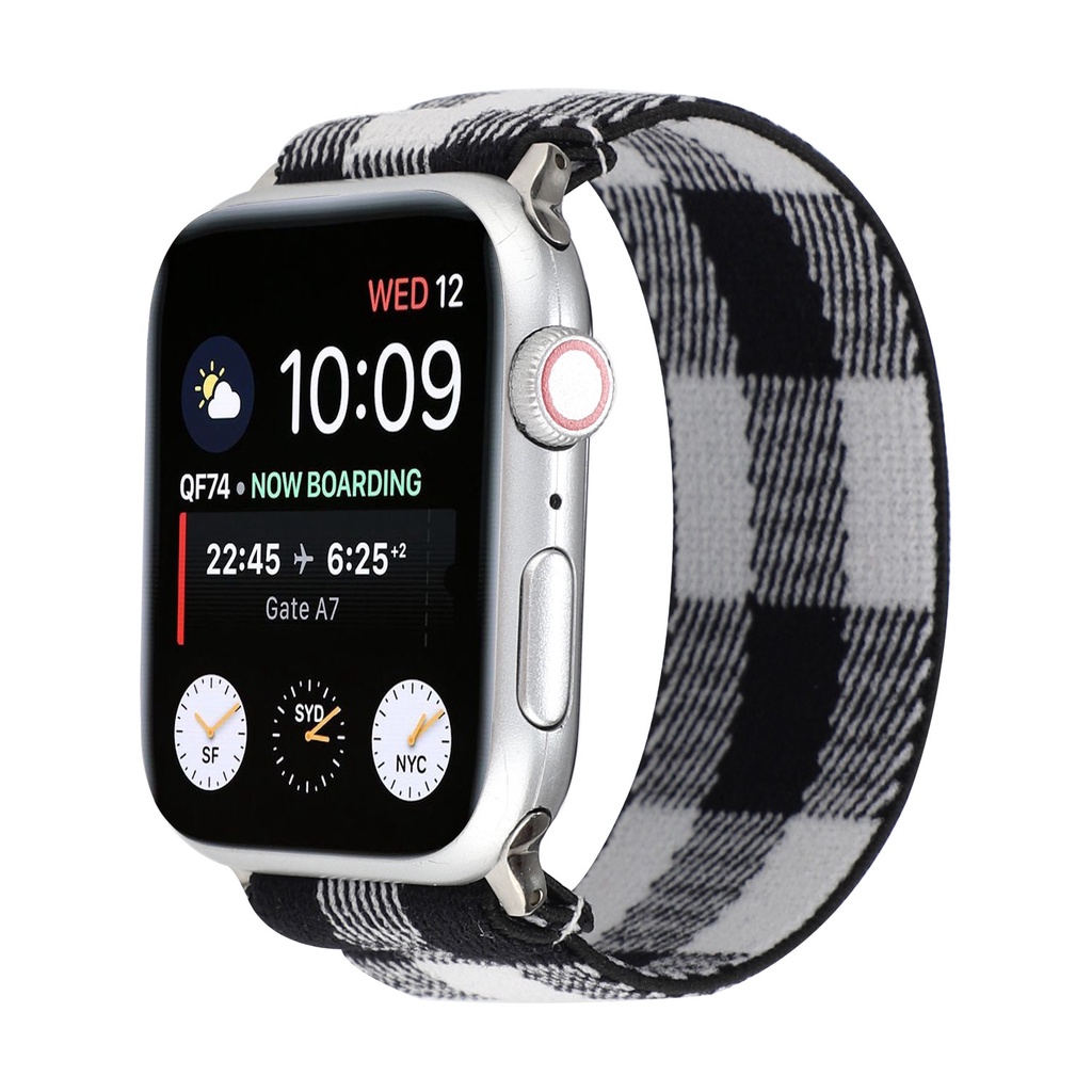 Dây Đeo Đồng Hồ Thông Minh Co Giãn Dành Cho Apple Watch 6 5 4 3 2 1 SE Iphone iWatch 38mm 40mm 42mm 44mm
