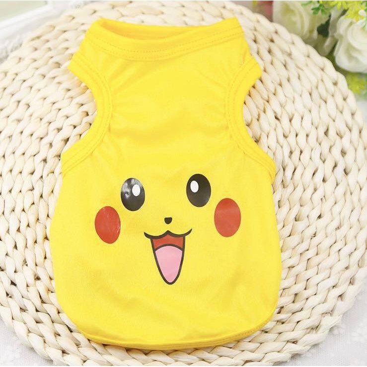 Áo Vải Cotton Cho Chó Mèo Mùa Hè