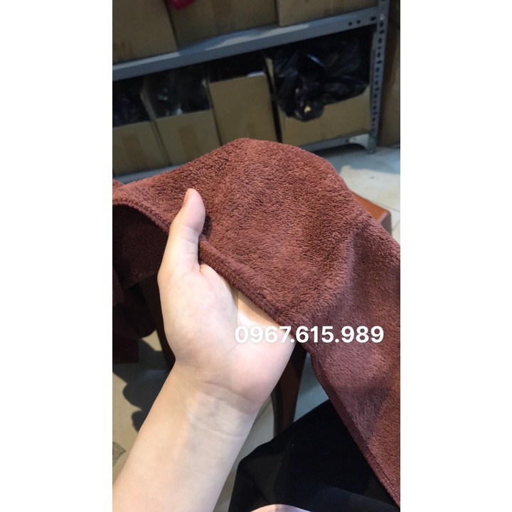 Khăn tắm lông cừu Hàn Quốc loại 1 cỡ lớn 70x140cm, siêu mềm mịn thấm hút nước tốt, nhiều màu lựa chọn