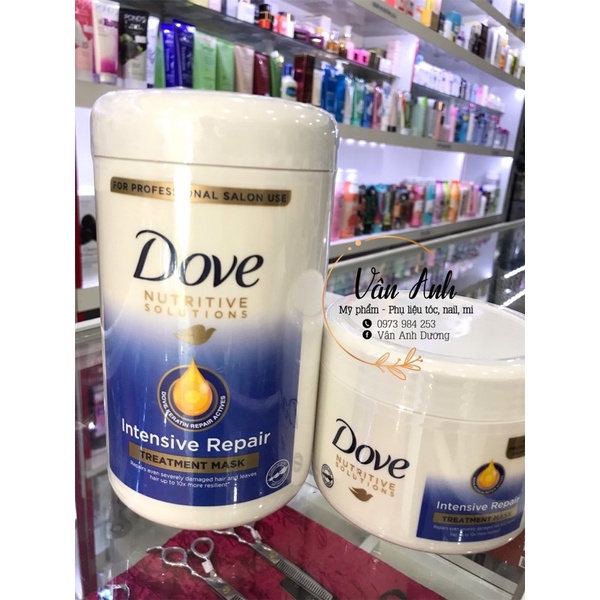 Kem Ủ Dove Phục Hồi Hư Tổn Tóc 500g - 900g