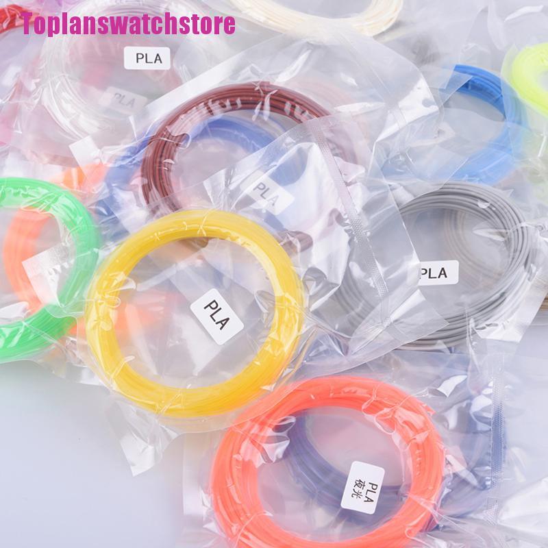 [Toplan] Sợi Bút 3D PLA 1.75 mm Dài 10 Mét Mỗi Gói Thay Thế