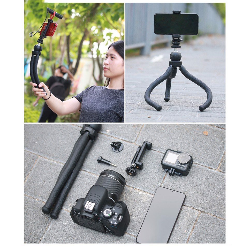 [Mã INCU20 giảm 20K đơn 150K] Chân Đế Tripod Bạch Tuộc Cho Điện Thoại Ulanzi MT-07