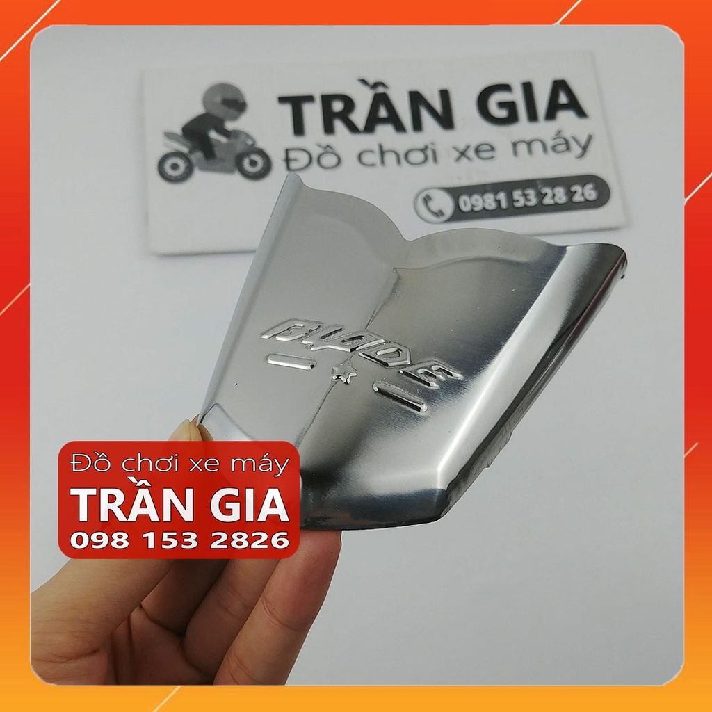 Chỉ mũi dè trước sau inox xe BLADE 110 năm 2014-2015-2016-2017-2018-2019-2020-2021-2022 ốp mỏ đuôi dè chắn bùn