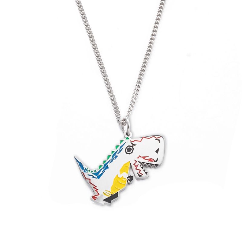 Vòng cổ mặt hình khủng long phong cách hiphop cá tính