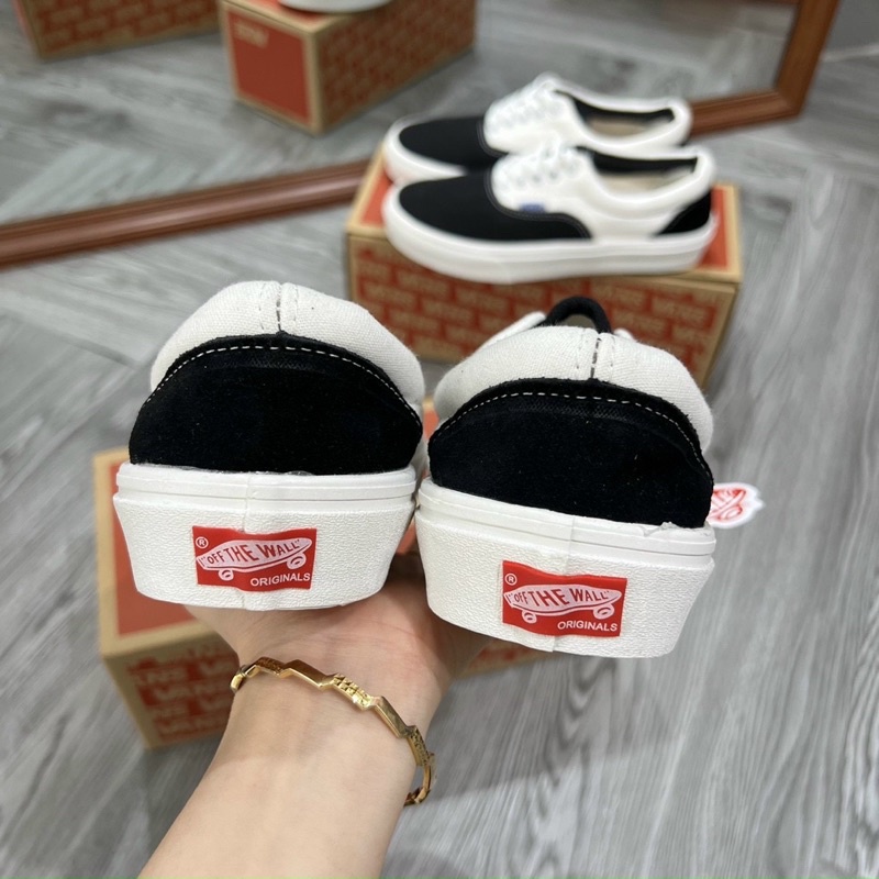 | CÓ SẴN - ẢNH THẬT | Giày thể thao vans classic đen trắng bản đẹp 2022 full box - bill giấy gói tặng tất