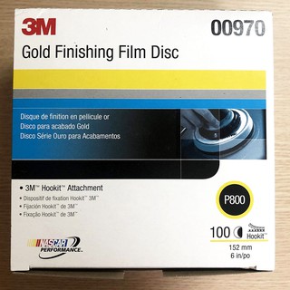 10 Tờ Nhám Đánh Bóng 3M-P800 (6inch - 152mm)