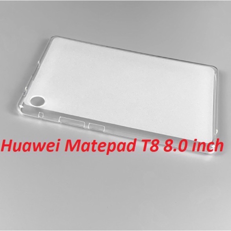 Ốp lưng dẻo silicon cho Huawe Matepad T8 8.0 lưng nhám chống Vân tay