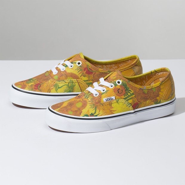 VANS Giày Vải canvas Họa Tiết Tranh Van Gogh Van Gogh Độc Đáo