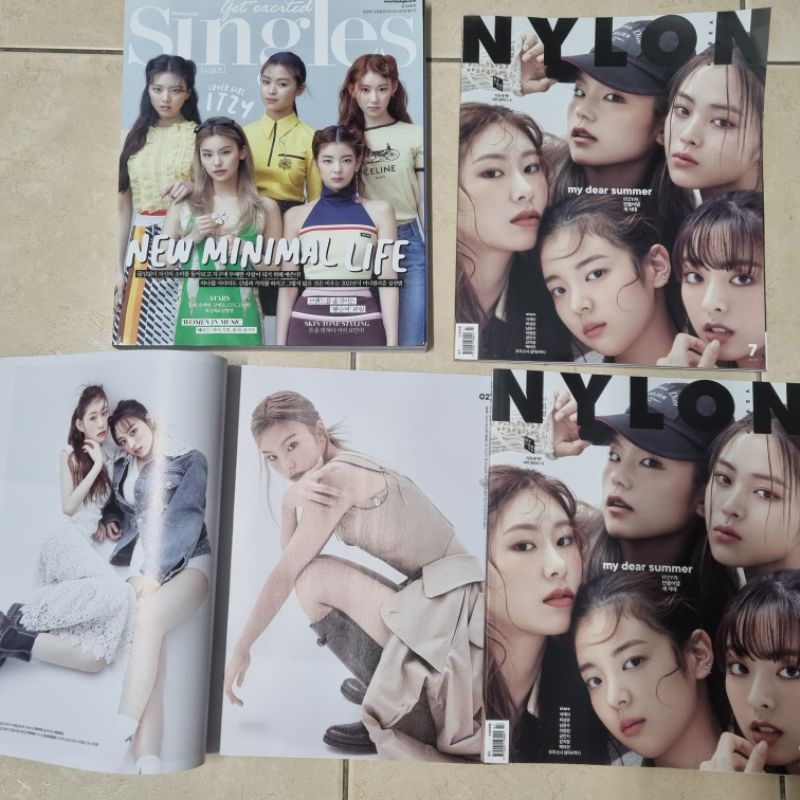 Tạp chí ITZY - NYLON và Singles