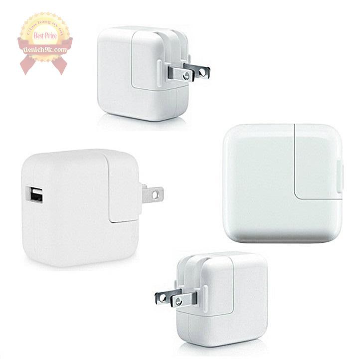 Củ sạc 10W cho ipad loại to ic Foxconn cao cấp dùng cho iphone air 6 7 8 9 mini – Adapter cốc Bảo hành 12 tháng