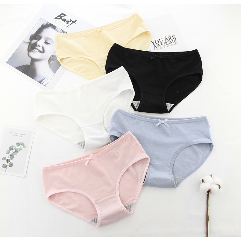 Quần Chip Nữ Chất Liệu Cotton Kháng Khuẩn thoáng mát mềm mại tôn dáng | BigBuy360 - bigbuy360.vn