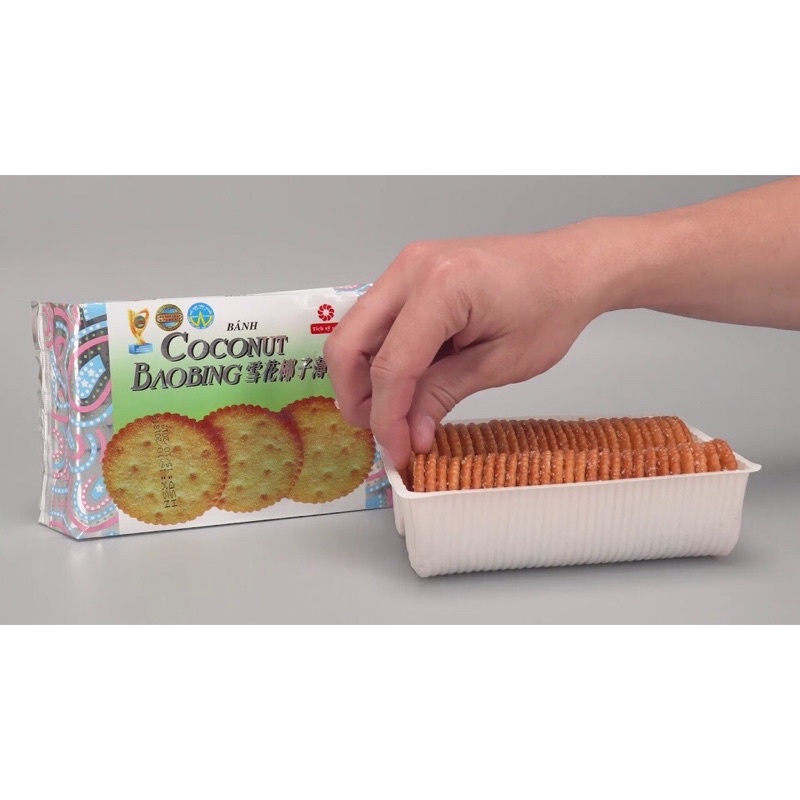 Bánh Quy Dừa COCONUT Crackers 170g