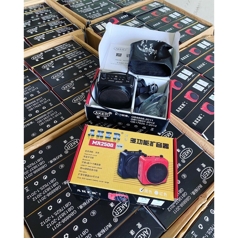 Máy trợ giảng không dây Aker MR2500 W - Bảo hành 12 tháng.