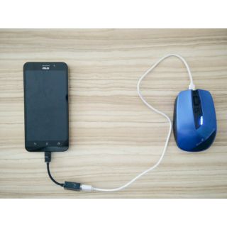 Cáp otg cho điện thoại android có cổng sạc micro