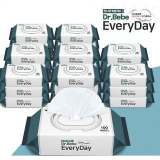 Khăn ướt đa năng Dr.Bebe Everyday 100 miếng