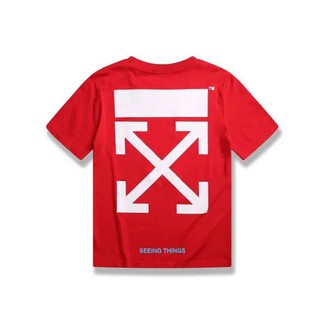 Áo thun offwhite Đỏ
