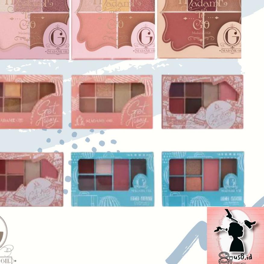 (hàng Mới Về) Bảng Phấn Mắt Code-713 Madame Gie Madame To Go - Face | BigBuy360 - bigbuy360.vn