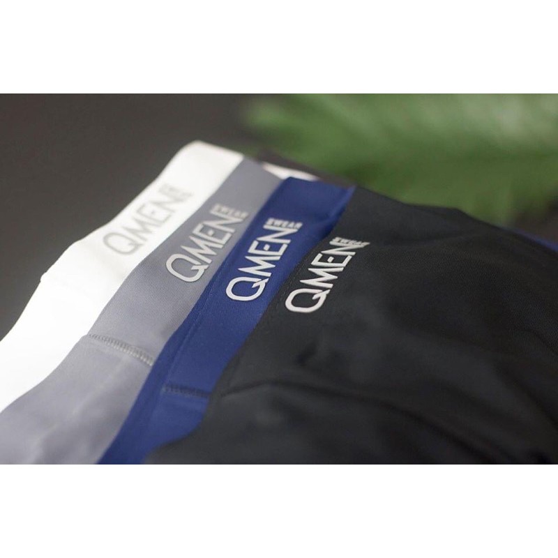 Quần Sịp Đùi Nam Su Đúc Không Viền Cao Cấp Chất Thun Lạnh Quần Boxer Không Đường May Co Giãn Siêu Thoải Mái - QMEN
