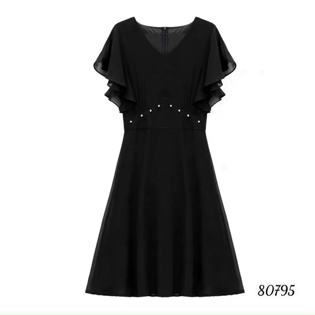 ĐẦM TRUNG NIÊN BAD SHOP DỰ TIỆC SIZE M ĐẾN 3XL MÀU ĐEN PHỐI HOA | BigBuy360 - bigbuy360.vn