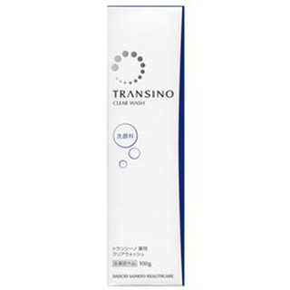 Sữa rửa mặt hỗ trợ trị nám Transino Clear Wash Nhật Bản 100g