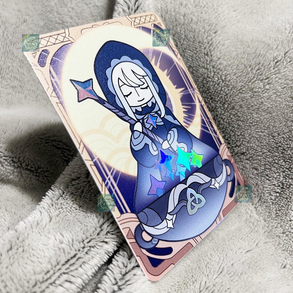 Genshin Impact - Không Nguyệt Chúc Phúc / Blessing of the Welkin Moon Rainbow Foil