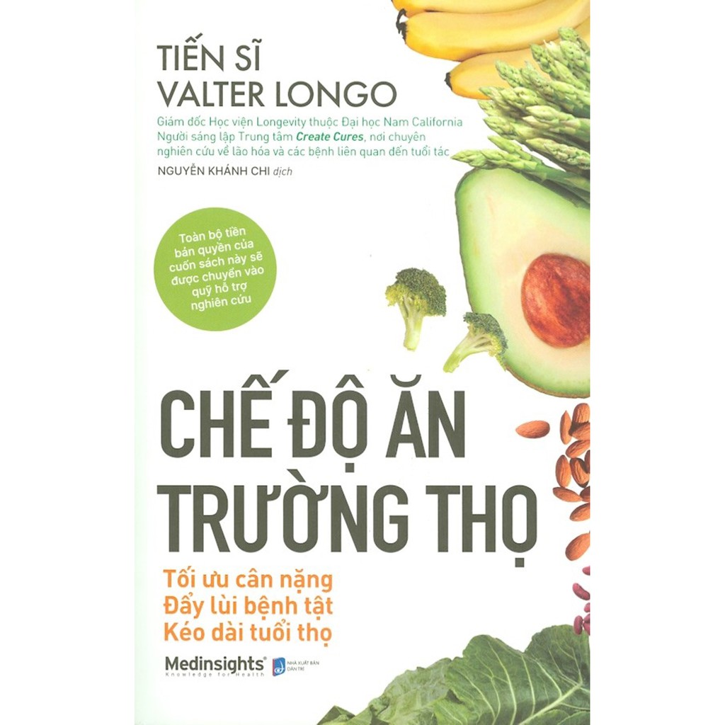 Sách - Chế Độ Ăn Trường Thọ | BigBuy360 - bigbuy360.vn