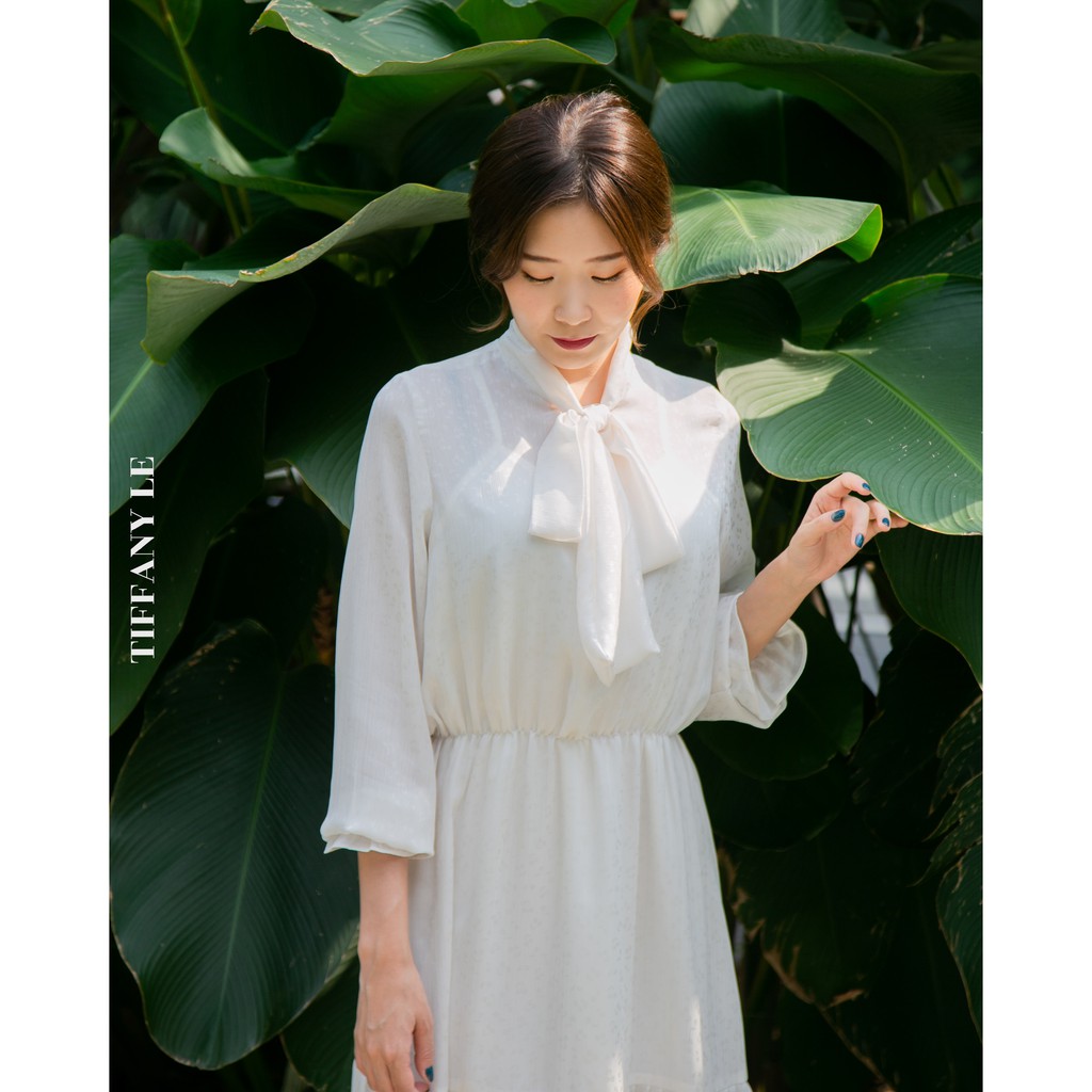 TIFFANY LE - Váy Thắt Nơ Isabelle (2 lớp)