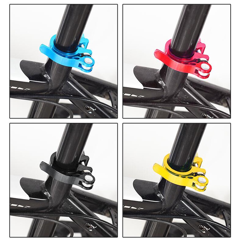 Kẹp cố định yên xe đạp leo núi bằng nhôm cỡ 31.8mm phù hợp cho yên xe 27.2mm dễ tháo