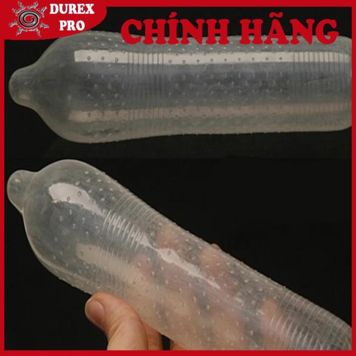 [MỎNG HƠN – NHIỀU GAI HƠN] KHIẾN NÀNG ĐÊ MÊ Bao cao su Durex Sensation có Gai và mỏng hơn (Số lượng 3 cái/ 1 hộp bcs)