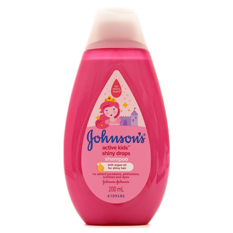 Dầu Gội Óng Mượt Johnsons Baby Shiny Drops 200ml