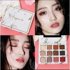 Bảng phấn mắt Lameila 12 màu vỏ trắng hàng nội địa Trung HOT TAOBAO