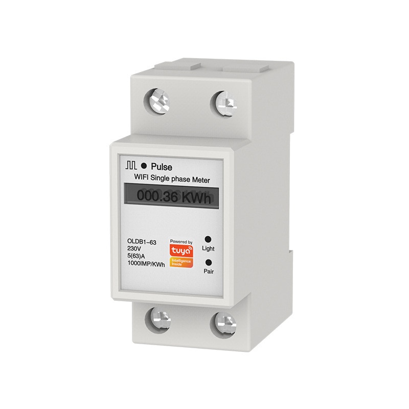 Thiết Bị Đo Công Suất Năng Lượng Thông Minh Kwh Kết Nối Wifi Hỗ Trợ Smartlife / Tuya App Alexa Google Home