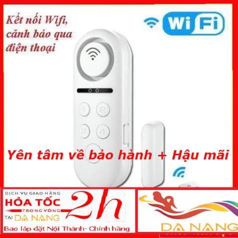 **TRỢ GIÁ 2021** Thiết bị cảnh báo đột nhập lắp cửa iHome. Chức năng Báo khách+ báo trộm qua Dthoai. Chính hãng FPT