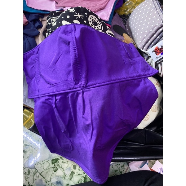 Khẩu Trang Nữ Che Cổ Vải Kate Màu