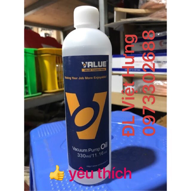 Dầu bảo trì Value VPO - CHUYÊN dùng cho máy hút chân không Thể TÍCH 330 ml