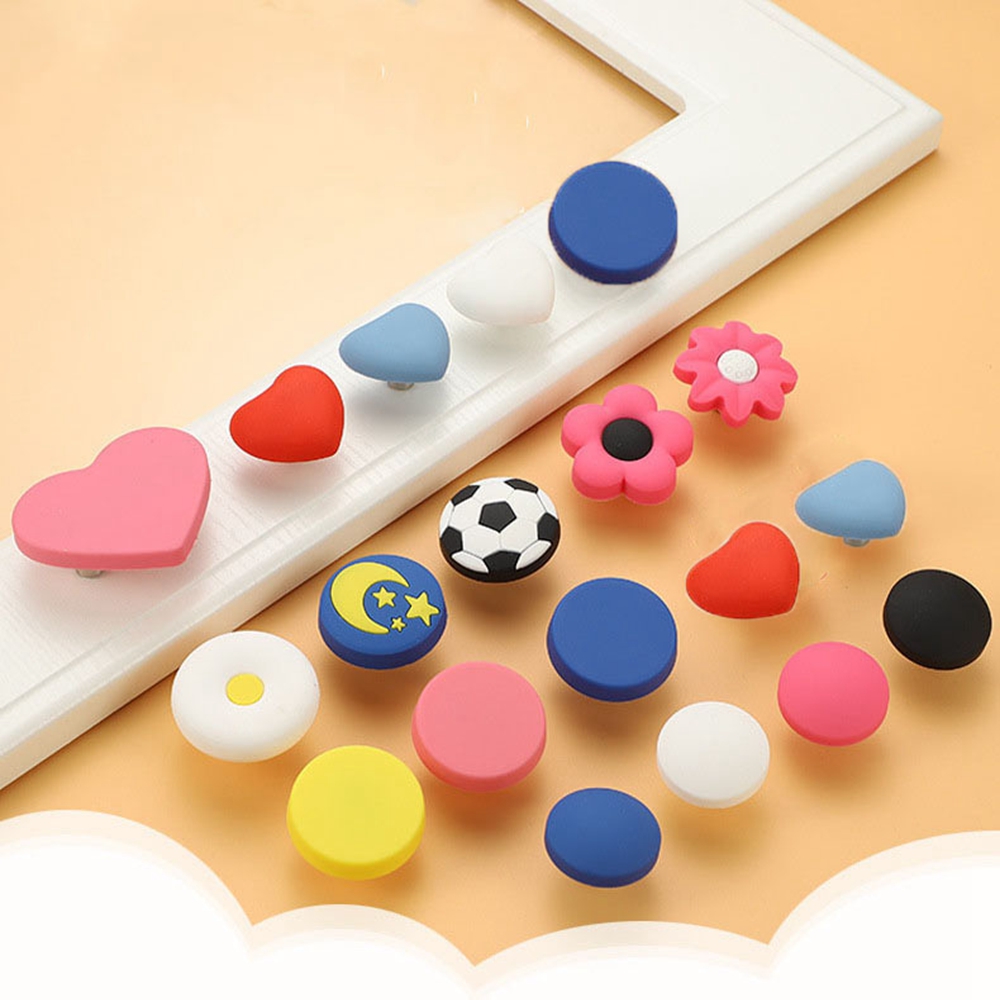 Tay Nắm Cửa Tủ Quần Áo/Phòng Trẻ Em Hình Mặt Trăng/Ngôi Sao Hoạt Hình Chất Liệu Mềm Mại