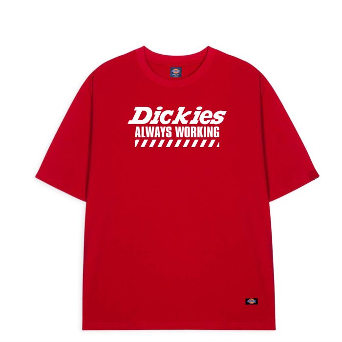 Áo thun cotton nam nữ unisex form rộng Dickies basic chính hãng - Helistore