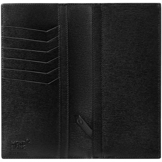 ☋Ví nam 6 ngăn MontBlanc dòng Meisterstuck kiểu dáng ngang, dài da xếp lớp trên cùng.