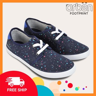 Giầy sneaker nam D&A UM1607 Xanh chàm Đông Ấn