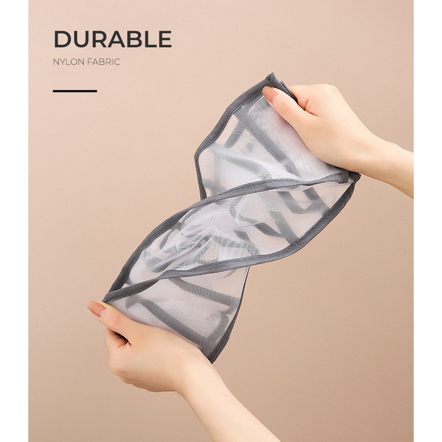 1set 3 san pham. Hộp vải đựng đồ lót tất vớ áo ngực bra chia nhiều ngăn vải không dệt 6 7 11 ngăn VNXK tiện loi